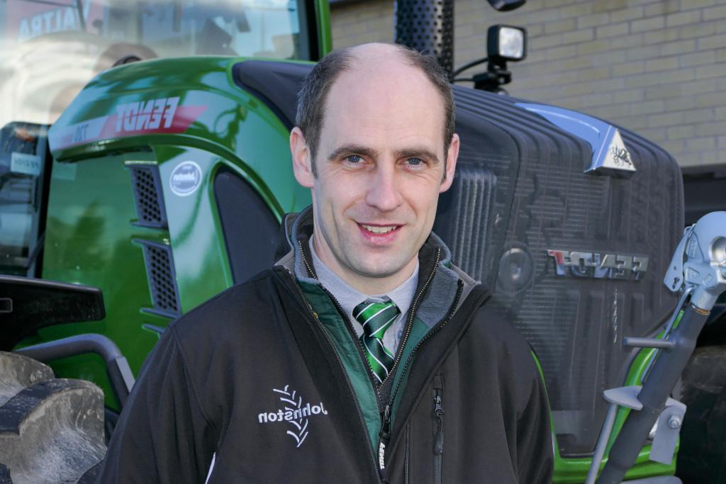 Richard Morton, Fendt Product Specialist at Johnston Tractors